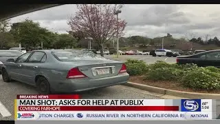Shooting victim shows up at Publix