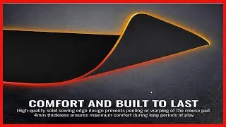Level 20 RGB Extended Mouse Pad: Ultimate Space, Comfort, and Lighting Control for Gamers