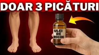 Pune 3 Picături de ULEI de RICIN pe Picioare și Vezi Ce se &Icirc;nt&acirc;mplă &icirc;n 5 Nopți