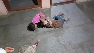 माऊली आणि मंजुळाच्या करामती🤼‍♀️🤼‍♀️ #adviksajarivlogs #familyvlogs 