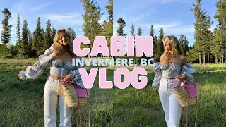 CABIN VLOG: a weekend in Invermere BC with my Mom, Tik Tok pasta recipe & more