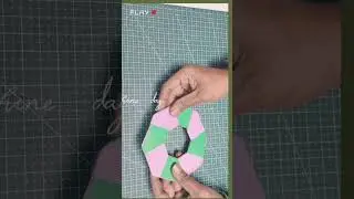 Origami Transforming Ninja Star | Paper Fidget Toy | Episode 6 @ Craft Arts DIY