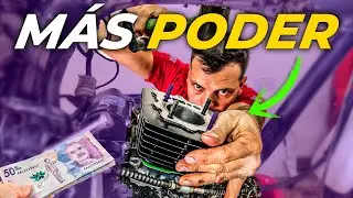 As&iacute; se MODIFICA una MOTO AKT NKD para tener mas potencia!! 🔥🔥🔥