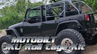 Finished our MotoBilt JKU Roll Cage Install