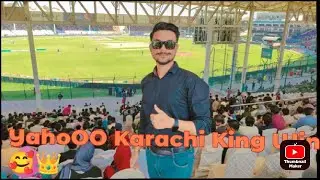 YahoOO🥰 Karachi win the match today #junaidvlogs #crickethighlights