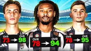 HO PORTATO FINO al LIMITE MASSIMO TUTTA la ROSA della JUVE su FC 25!