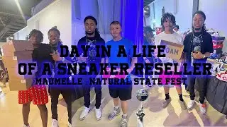Day In A Life Of A Sneaker Reseller EP 4: Natural State Fest #sneakerreseller #sneakerevent #resell