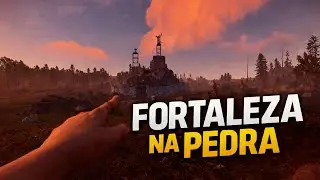 Transformei uma PEDRA em uma FORTALEZA IMPENETRÁVEL | RUST
