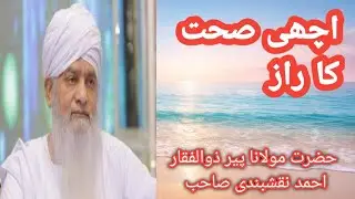 صحت کا راز | تندرست زندگی کا اسلامی اور فطری نسخہ/حضرت مولانا پیر ذوالفقار احمد نقشبندی صاحب