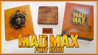 MAD MAX: FURY ROAD - LIMITED EMBOSSED 4K BLU-RAY STEELBOOK UNBOXING - TITANS OF CULT