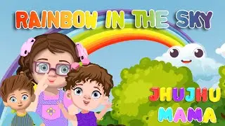 Rainbow Nursery Rhymes & Poem | Kids Cartoon Songs By JhuJhuMama#lanimation video #nurseryrhymes