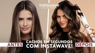 Modele seus cachos em SEGUNDOS com o Novo INSTAWAVE! Novo visual, mesma tecnologia!