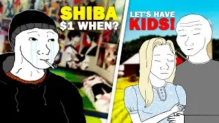 Wojak in His 30's vs Wojak's Parents in His 30's