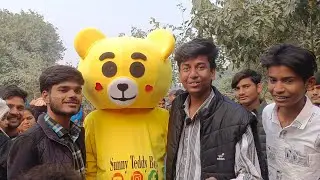 funny teddy bear shot