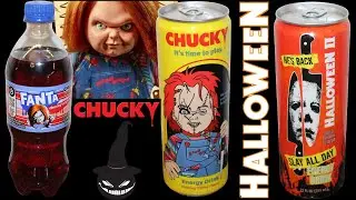 Fanta Chucky’s Punch, Chucky Energy Drink & Halloween II Energy Drink Review