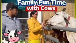 DIN BHAR FARMHOUSE PAR FAMILY KE SAATH KHOOB MASTI KI 💕