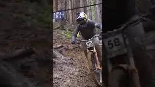 Brook MacDonald fighting the mud