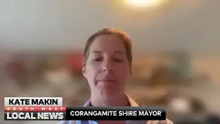EXTENDED INTERVIEW - CORANGAMITE SHIRE MAYOR KATE MAKIN - SKIPTON BUSHFIRE