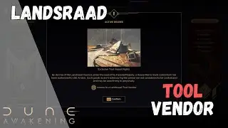 Dune: Awakening | Atreides Landsraad Tool Vendor