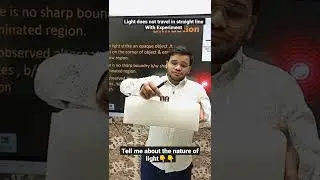 Science experiment|Diffraction| sunny sir |#jee  #science #physics