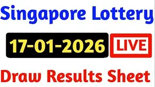 17-01-2026 Today 4D Results Singapore | 4d Result  | Today 4d Result Live