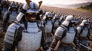 Can 250,000 SAMURAI Survive a 2,200,000-War FOUR-ARMY MAYHEM? | UEBS 2