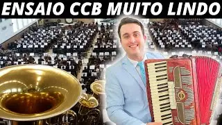 Ensaio CCB completo! Santo Culto a Deus! Hinos CCB Tocados na Orquestra #orquestraccb #ccb #hinosccb