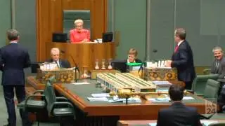 Video 1:48          Christopher Pyne alleges deliberate campaign of ejections by Labor