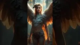 Mutant beauty birdman flying in the snow mountain #mutant #beauty #bird #amazing變種美女在雪山飛行#變種#美女#鳥#驚人