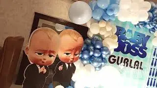 Boss Baby theme party by khoobsurat events