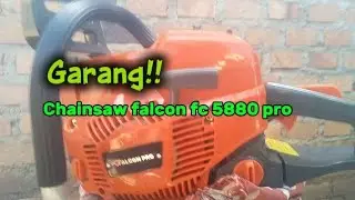 unboxing chainsaw falcon fc 5880 pro