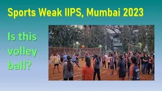 Girl's volleyball Match in IIPS