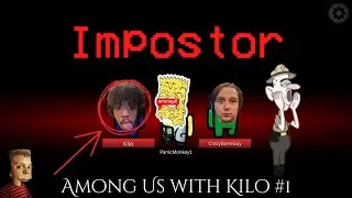 Among Us with KILOISMILES and NATE 🤯ඞ🤯ඞ🤯ඞ🤯ඞ🤯