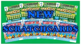 Scrabble Cashword & Dough Me the Money! New Scratchcards! 🤞