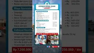 Modal usaha laundry kiloan #ytshorts #belajarbisnis #usahasendiri #laundry #laundrykiloan #setrika