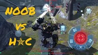 NOOB vs H✯C - CASTLE - iOS vs Android Battles - War Robots