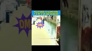 Police Need to Learn More Parkour and Swimming