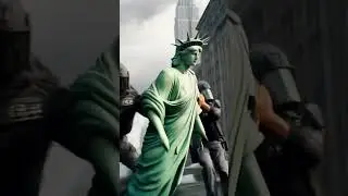 As its name suggests: Statue of Liberty!