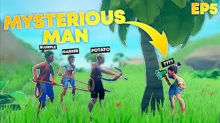 🟢 WE FOUND A MYSTERIOUS MAN ON ISLAND IN RAFT | EP5