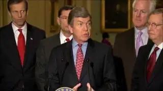 Senate Republican Leadership Stakeout 2/14/2012