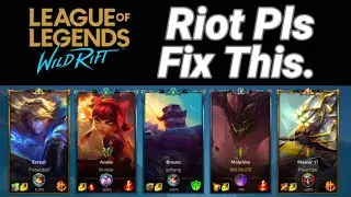 Unfair Matchmaking.. | Malphite Wild Rift gameplay | LoL Wild Rift Indonesia