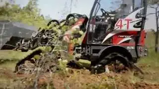 Norcar's Kettenmobile Mini Radlader im Einsatz