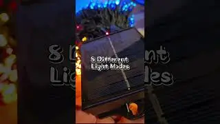 Solar Christmas Lights #solarchristmaslights #christmaslights