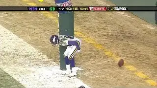 Randy Moss Moons Green Bay Fans 2004 NFC Wild Card Vikings at Packers (4K)