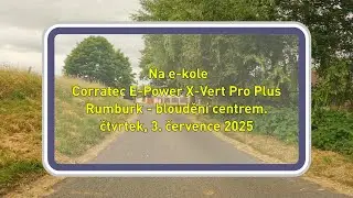 Rumburk - blouděn&iacute; centrem města na ebajku, 3.7.2025, 4K