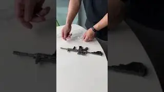 1:3 M416 HK416 Alloy Mini Model