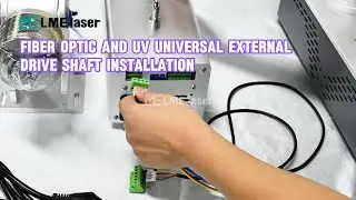 Fiber Optic UV Universal External Rotary Shaft Installation Tutorial#market #mark #marking