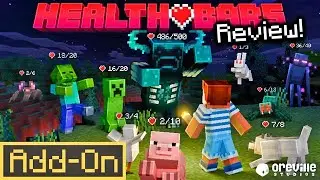 Health Bars Add-On | NUEVO ADDON PARA MINECRAFT BEDROCK 1.21+ 2026 MARKETPLACE NEW.