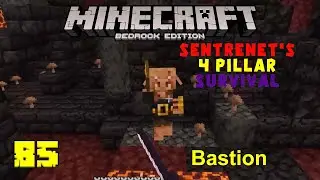 The Nether is still Hard! | 4 Pillar Survival with SentreNet: Ep 85 | Minecraft SkyBlock
