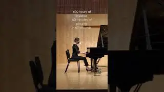 My first DMA recital in 60 seconds